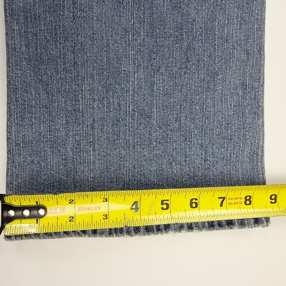 Lucky Brand Dungarees 30X32 Women Size 10/30 Mid Rise Flare Regular Length Jeans - Picture 4 of 13